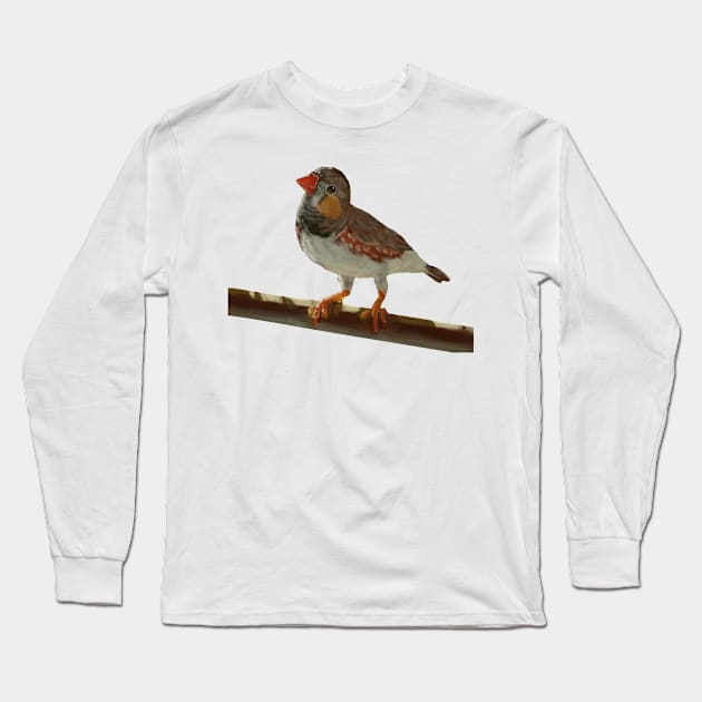 Birdy Long Sleeve T-Shirt by Pushi